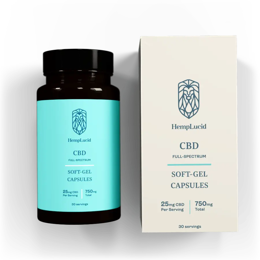 General Wellness | Full-Spectrum CBD Soft-Gels | HempLucid