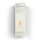 Facts panel for HempLucid Full-Spectrum CBD 1350mg Tincture with Hemp Seed Oil detailing dosage, 45mg CBD content per serving, and organic ingredients.