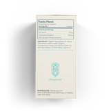 Facts panel for HempLucid 75mg Full-Spectrum CBD THC Soft-Gel Capsules, showing serving size, cannabinoid content, and ingredients including organic hemp seed oil.