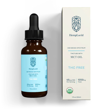 Organic THC-Free Broad-Spectrum CBD in MCT Oil