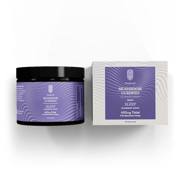 Sleep Hemp & Mushroom Gummies - Blueberry Lemon